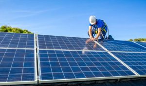 Installation et mise en production des panneaux solaires photovoltaïques à L'Horme
